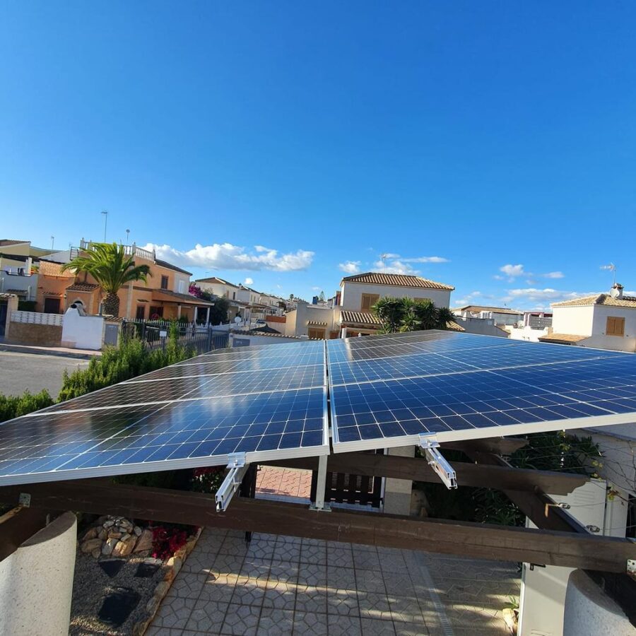 24 solar panels of 450 watts