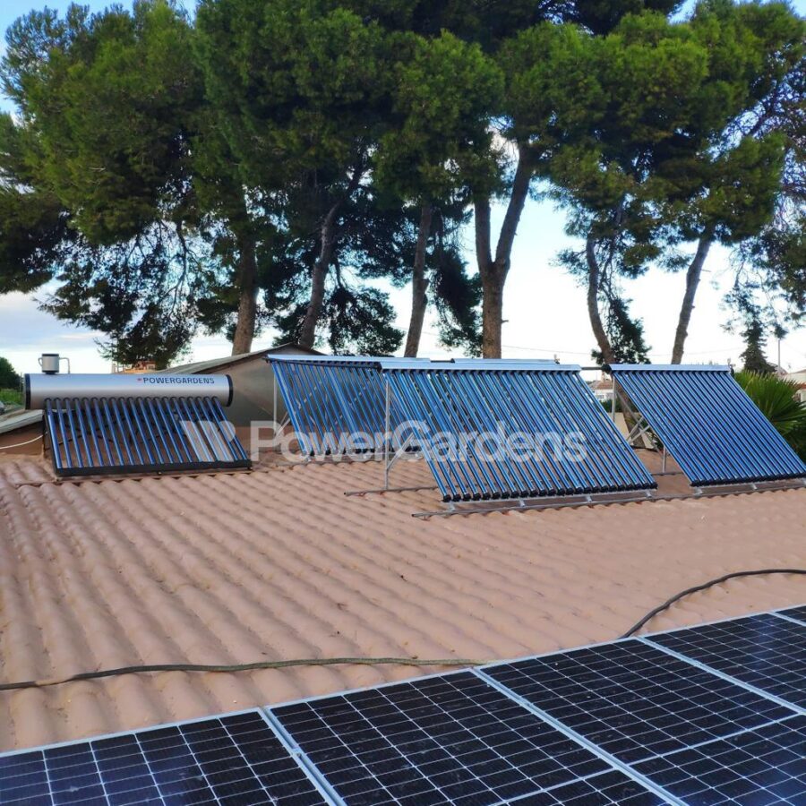 Thermal solar station