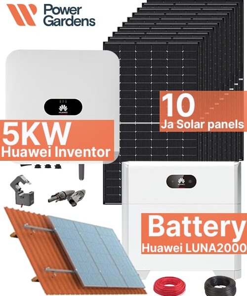 kit Huawei 5kW 1-phase Hybrid